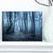 Designart - Spring Foggy Forest Trees - Landscape Photography Canvas Print
